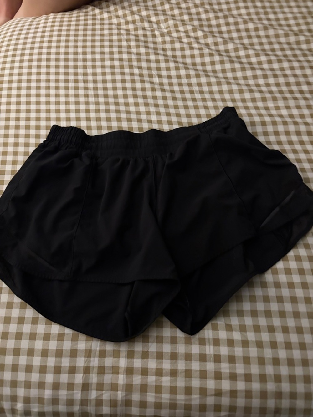 lululemon athletica Black Women's Run-Ready Shorts